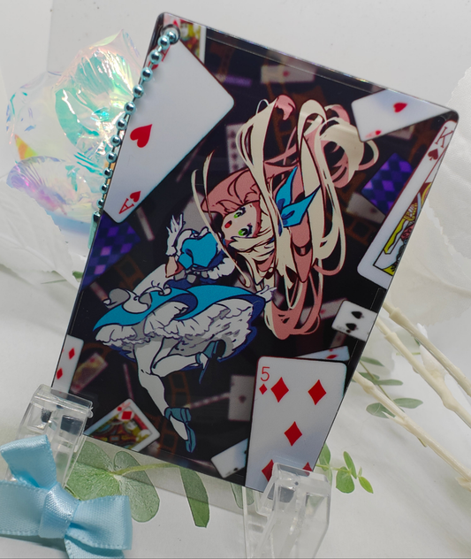 Alice in Wonderland mini Acrylic block