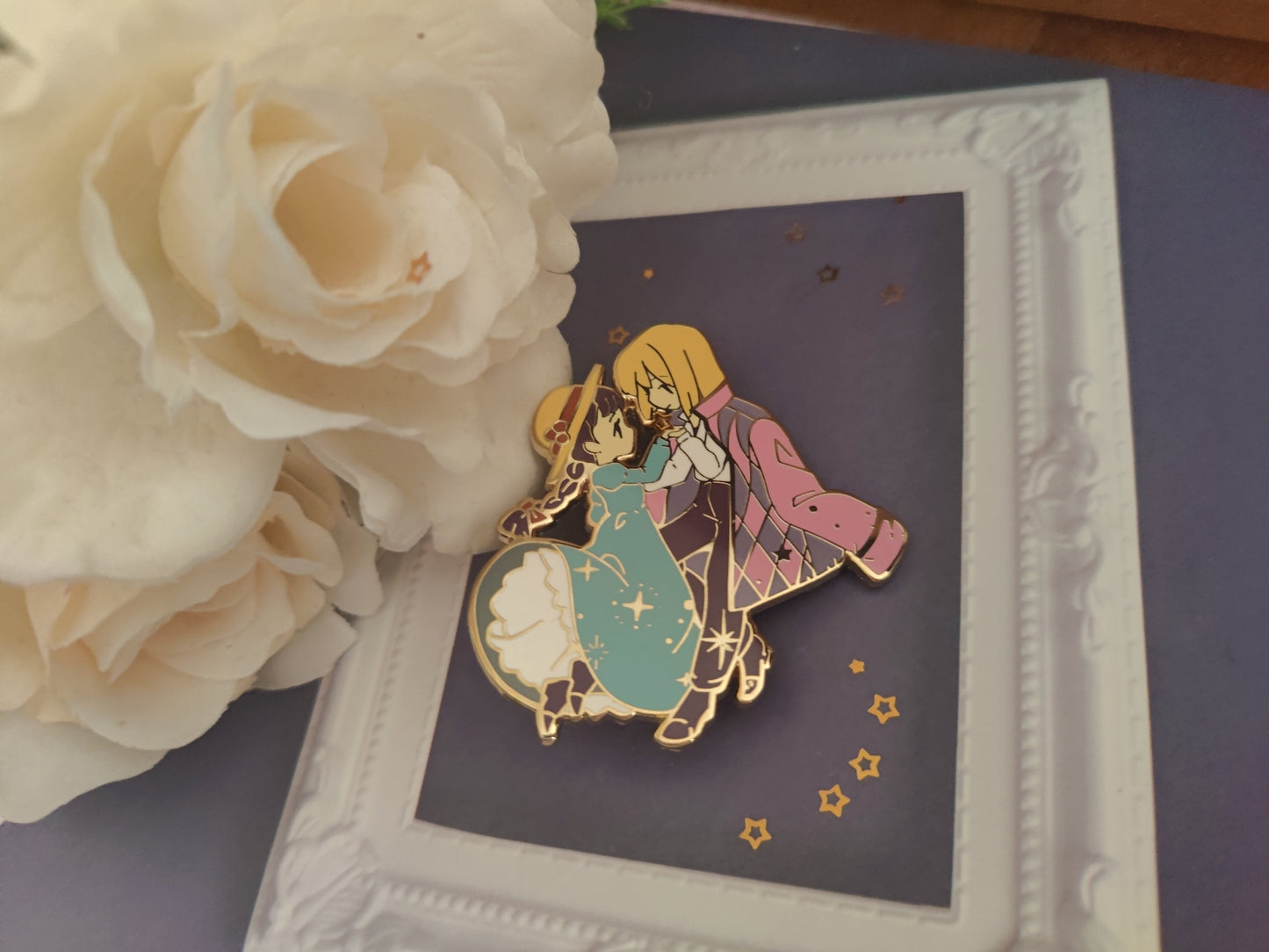 Howl & Sophie Enamel Pin