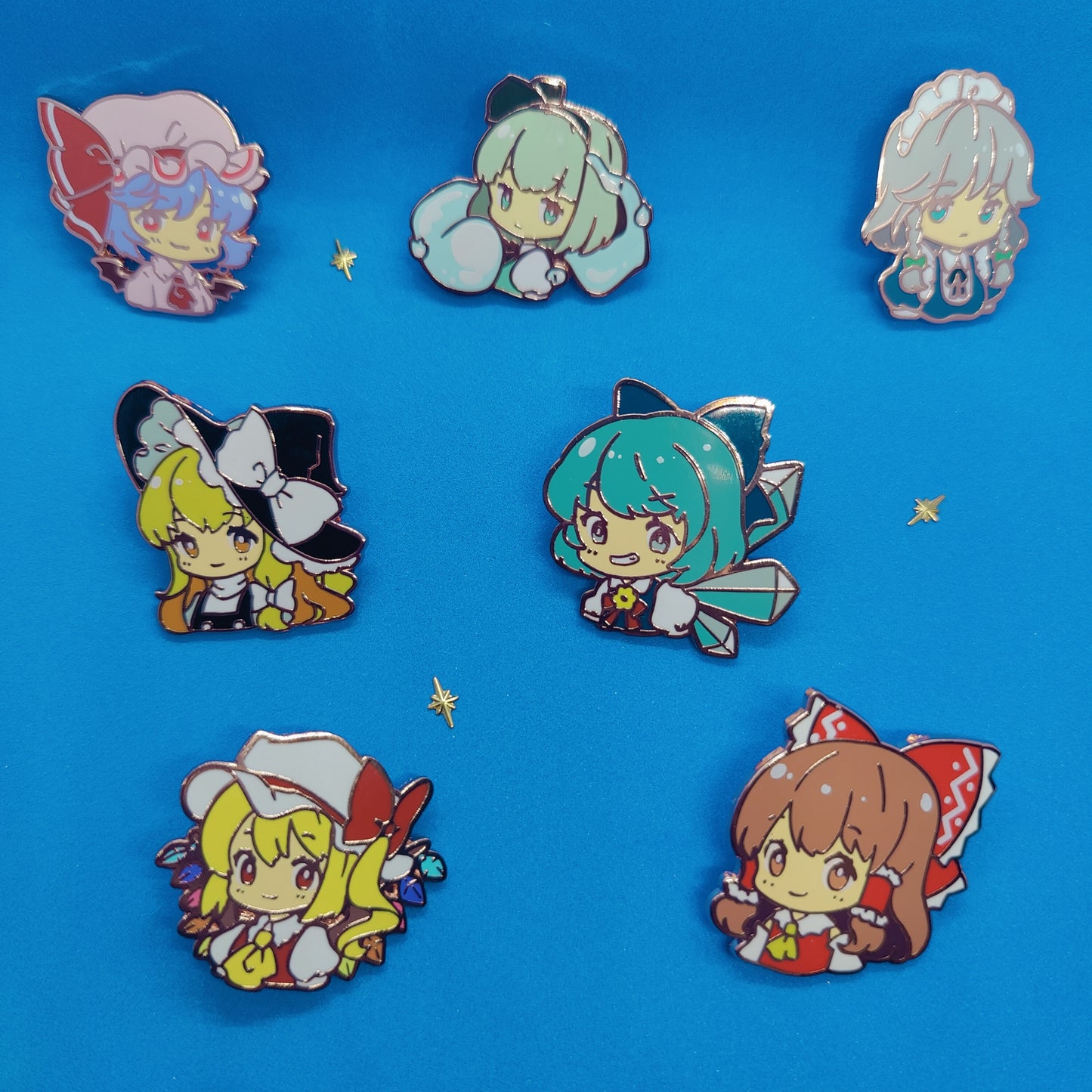 Touhou Pins
