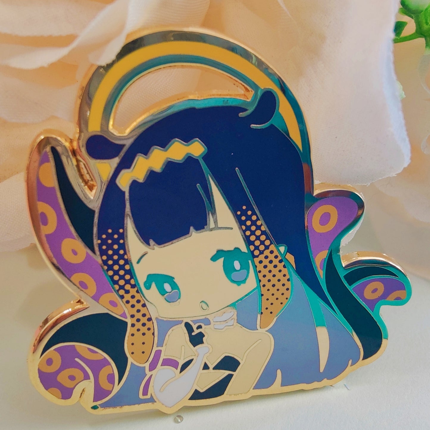 Holo Myth Enamel Pins