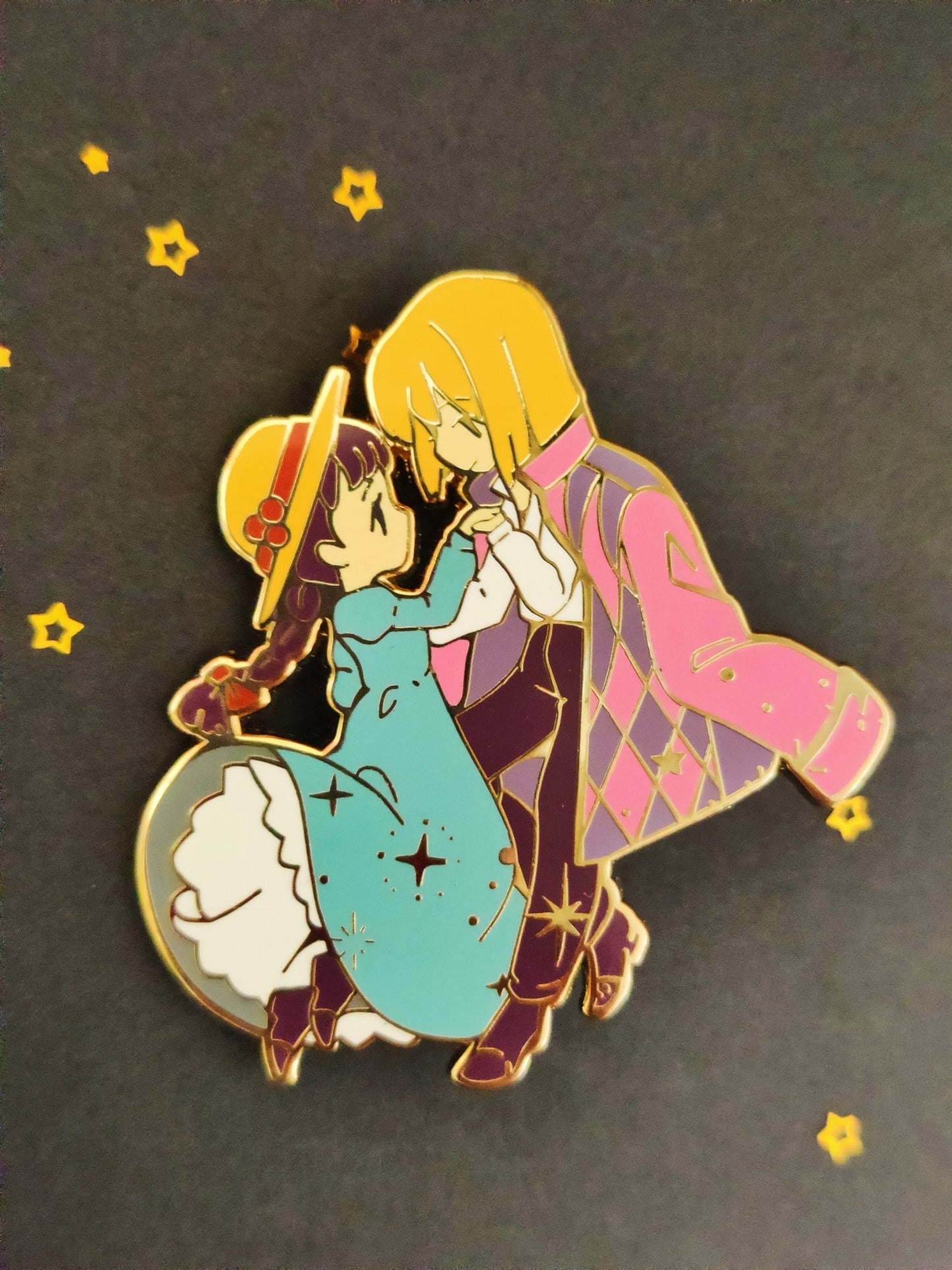 Howl & Sophie Enamel Pin