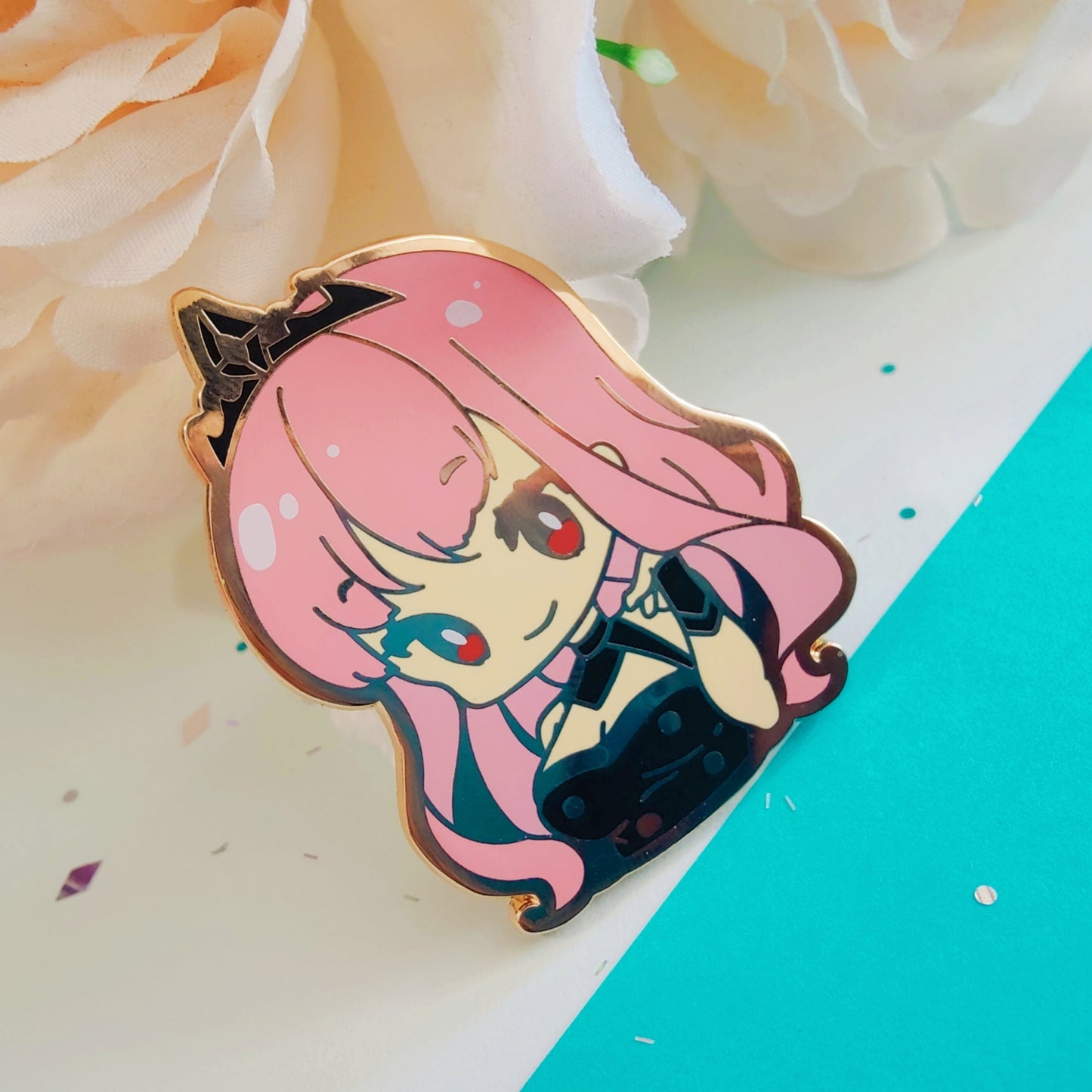 Holo Myth Enamel Pins