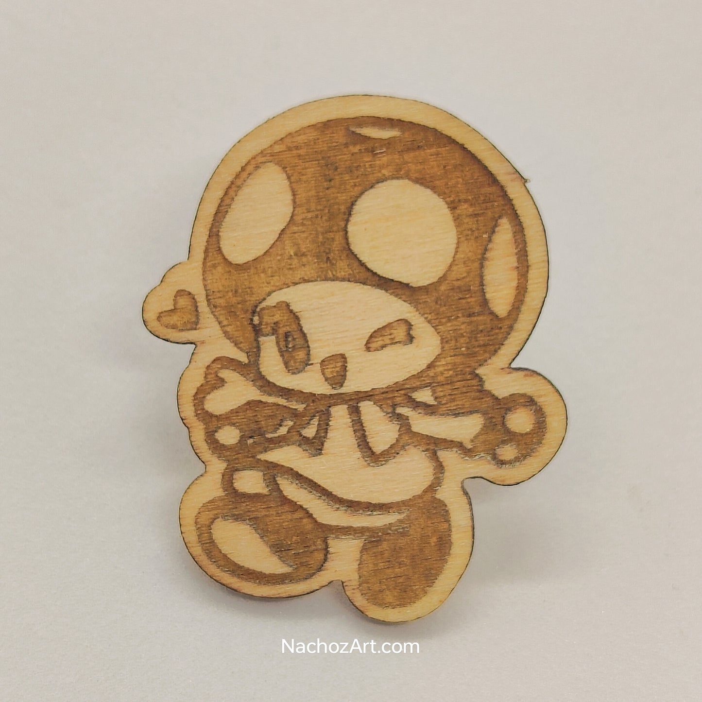 Mario Wooden Pin