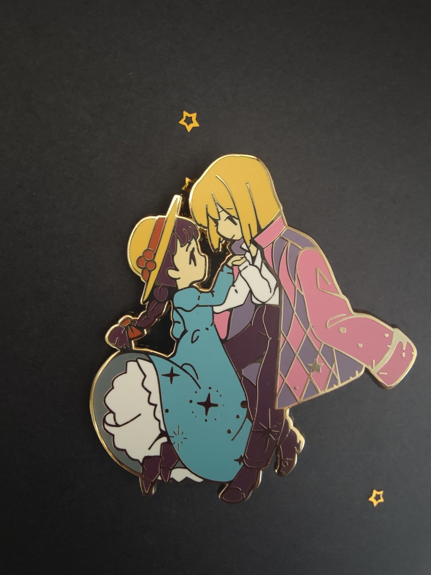 Howl & Sophie Enamel Pin