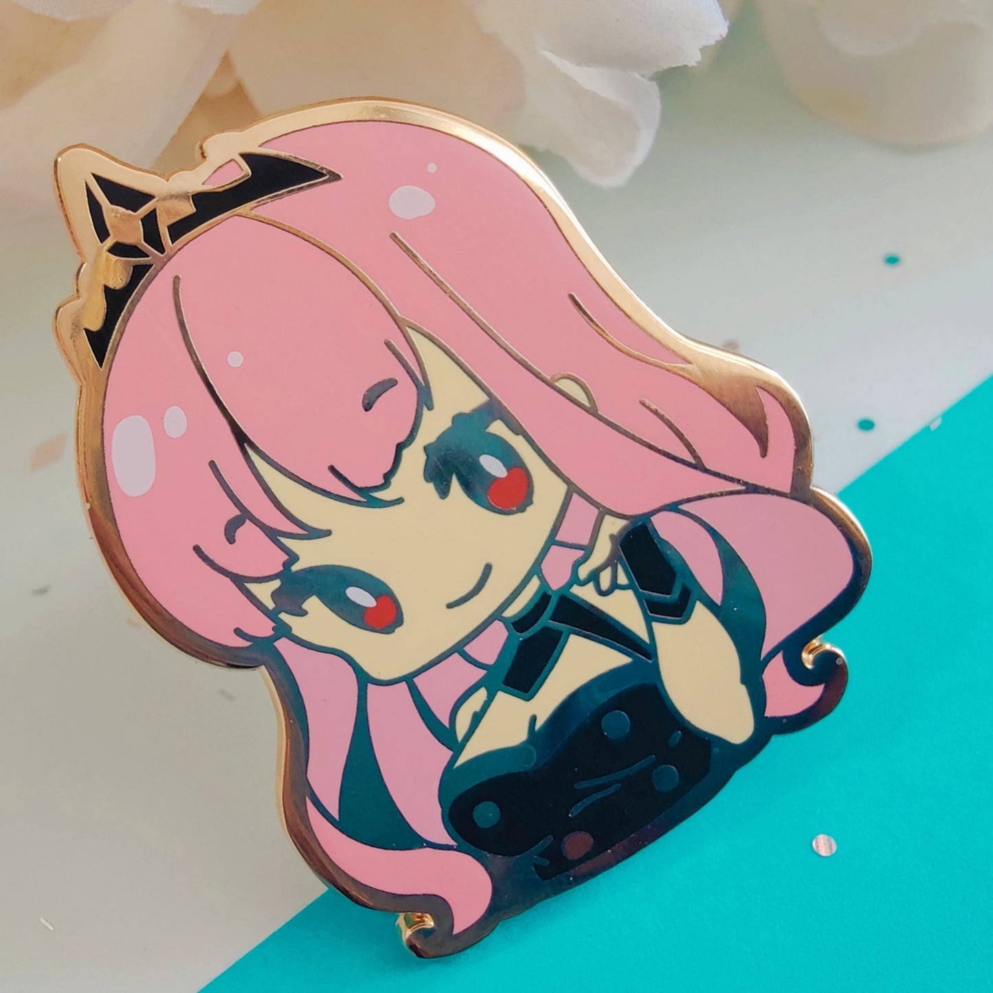 Holo Myth Enamel Pins