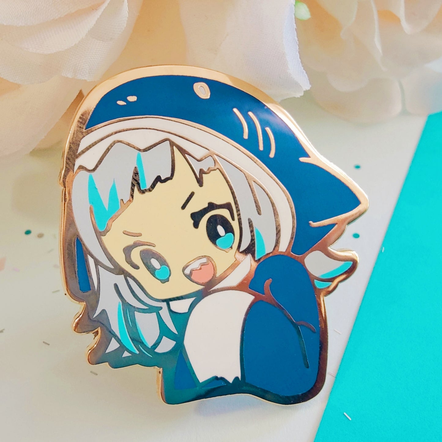 Holo Myth Enamel Pins