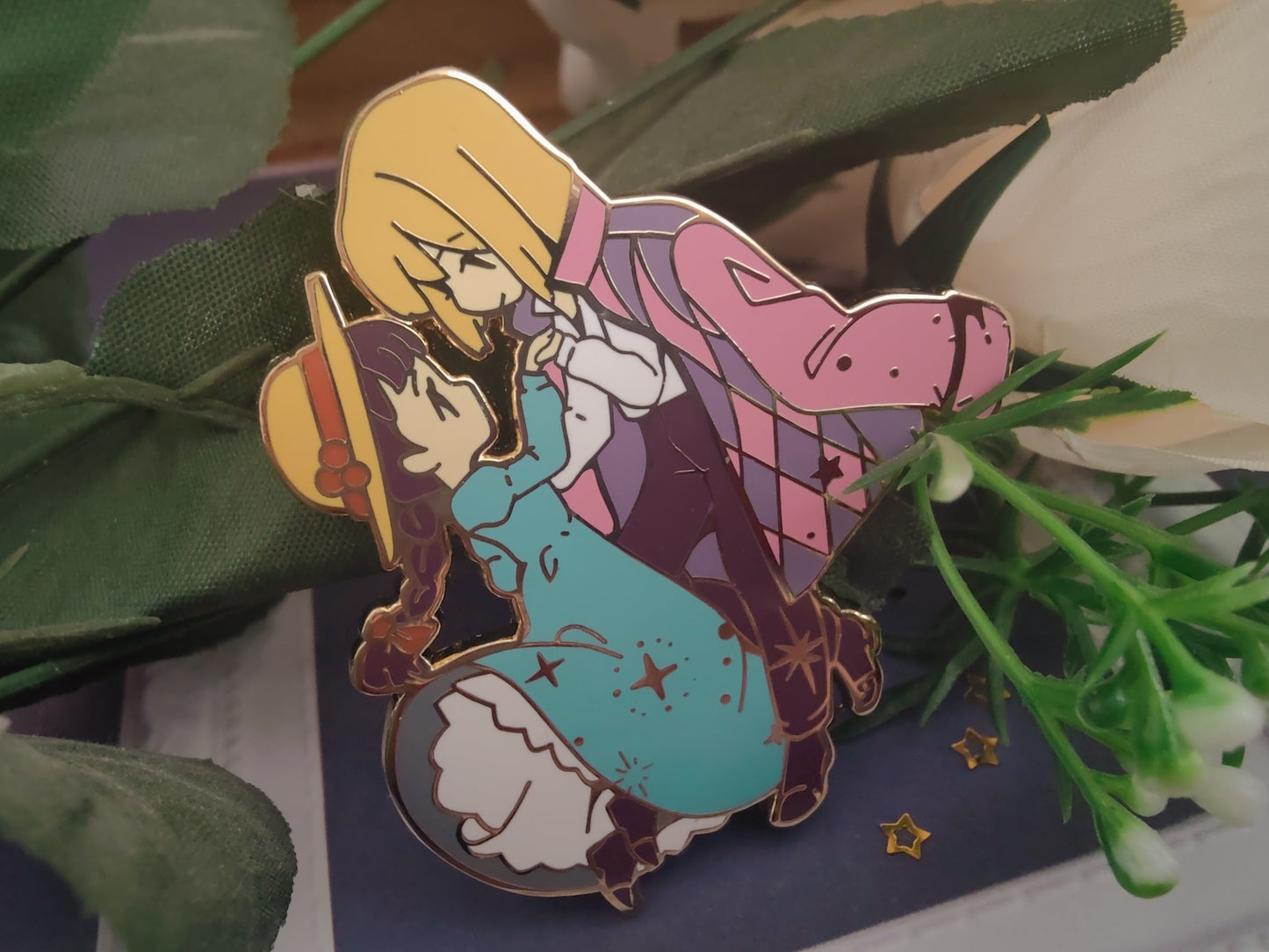 Howl & Sophie Enamel Pin