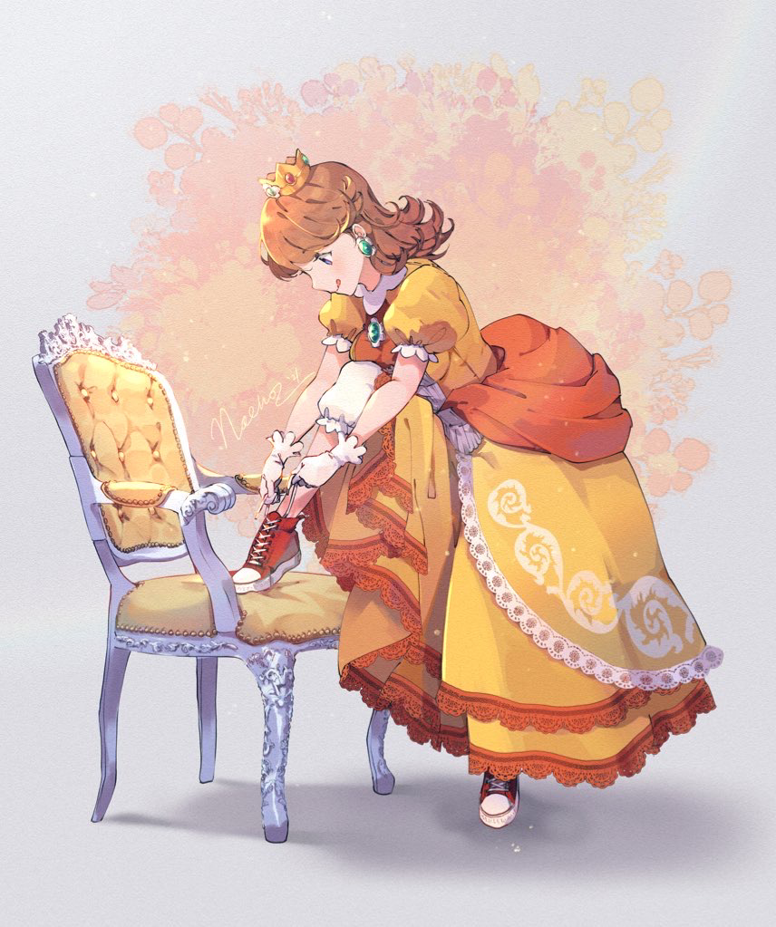 Mario Princess Dress+Chucks