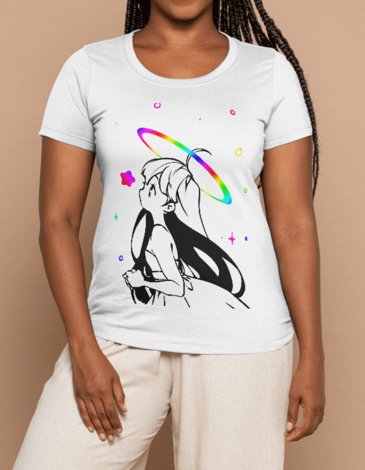 Halo Holographic T-Shirt