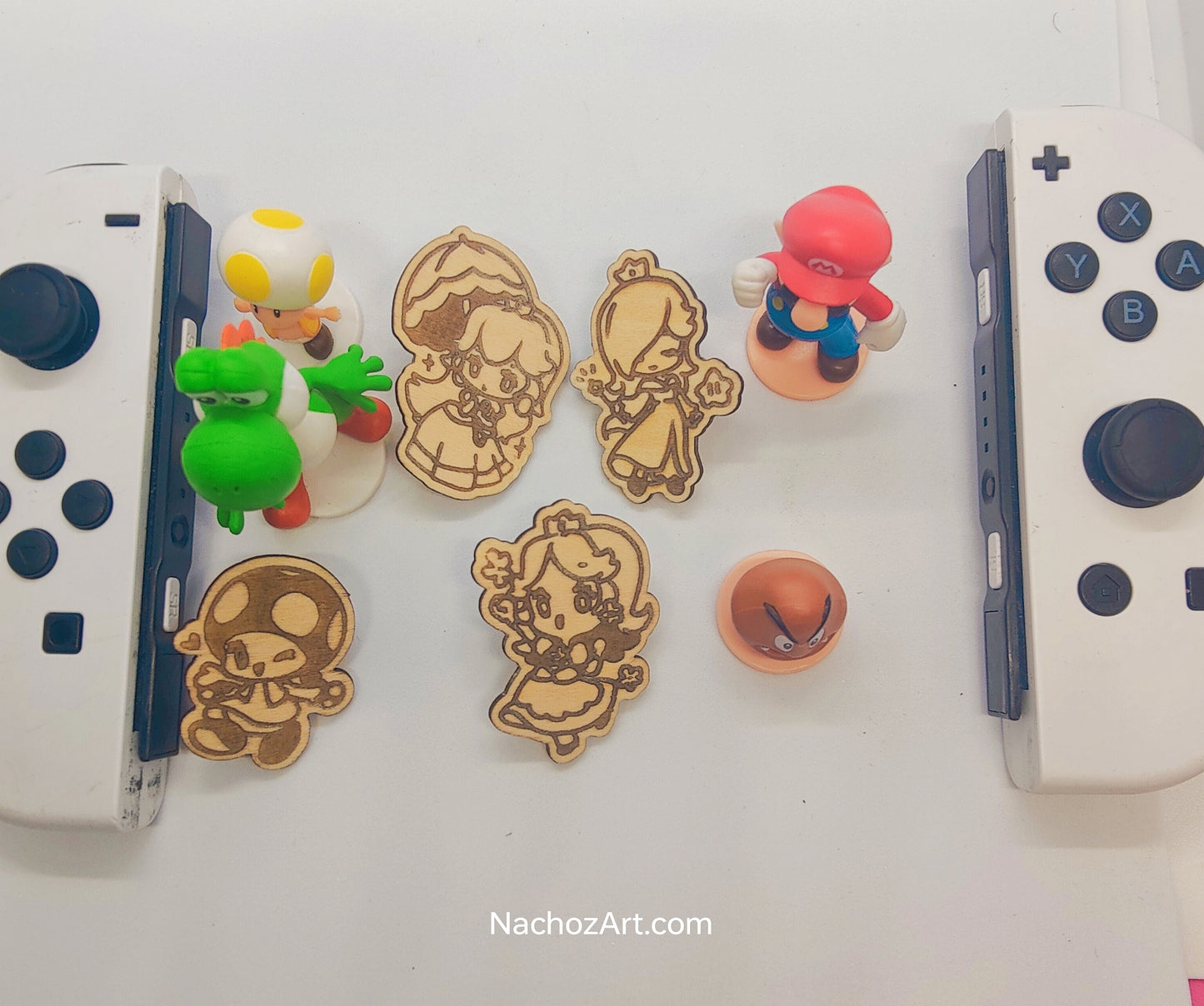 Mario Wooden Pin