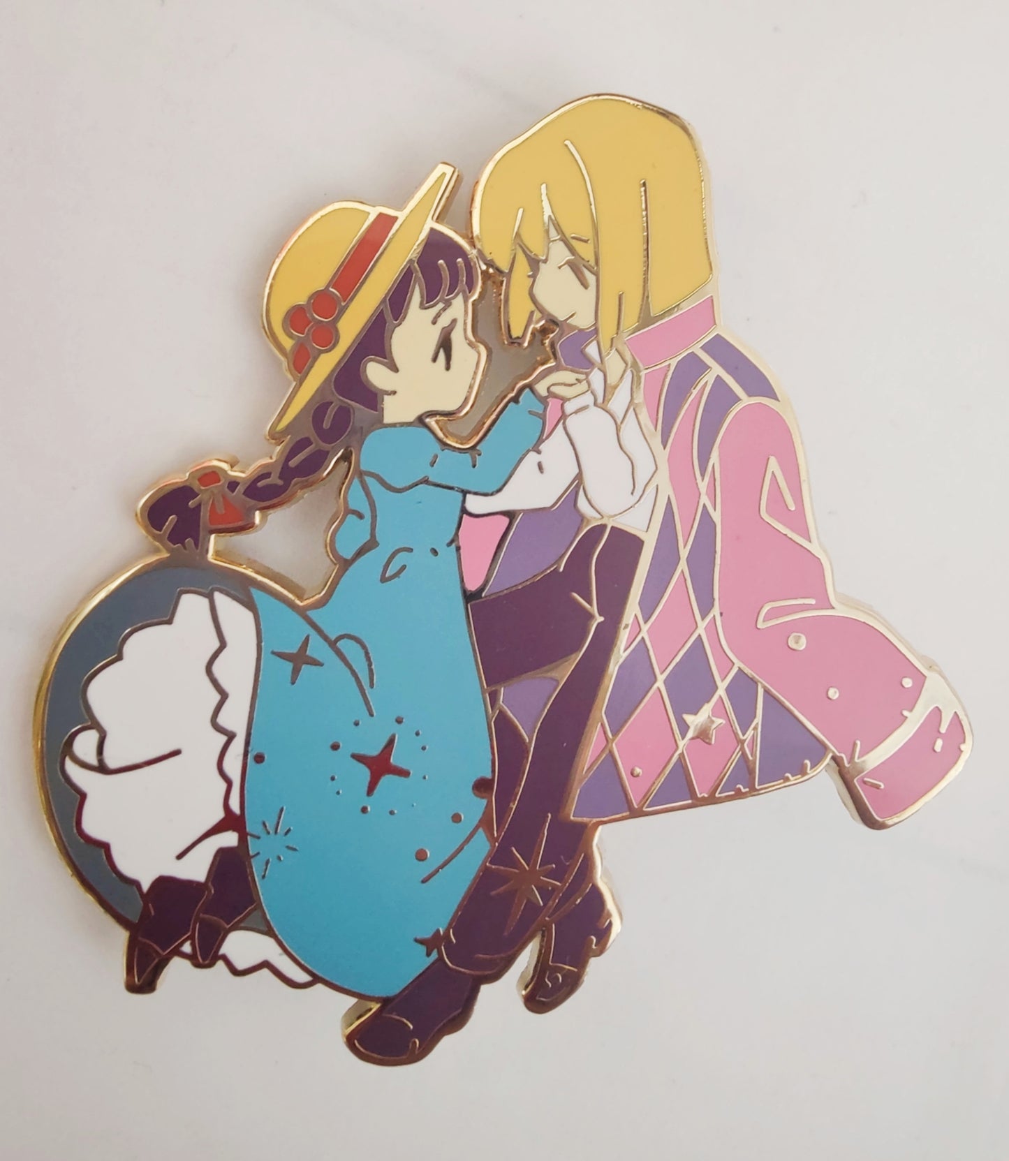 Howl & Sophie Enamel Pin