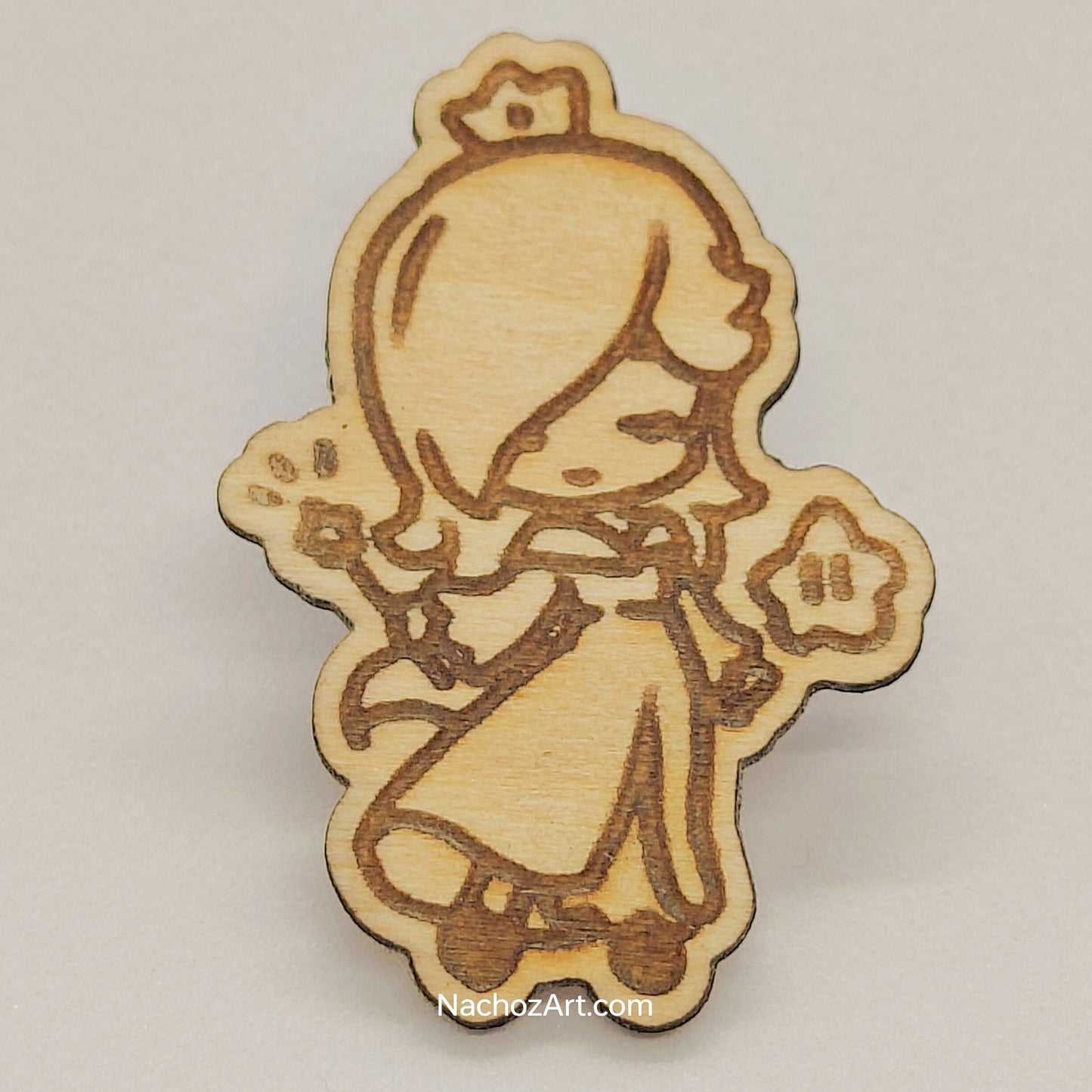 Mario Wooden Pin