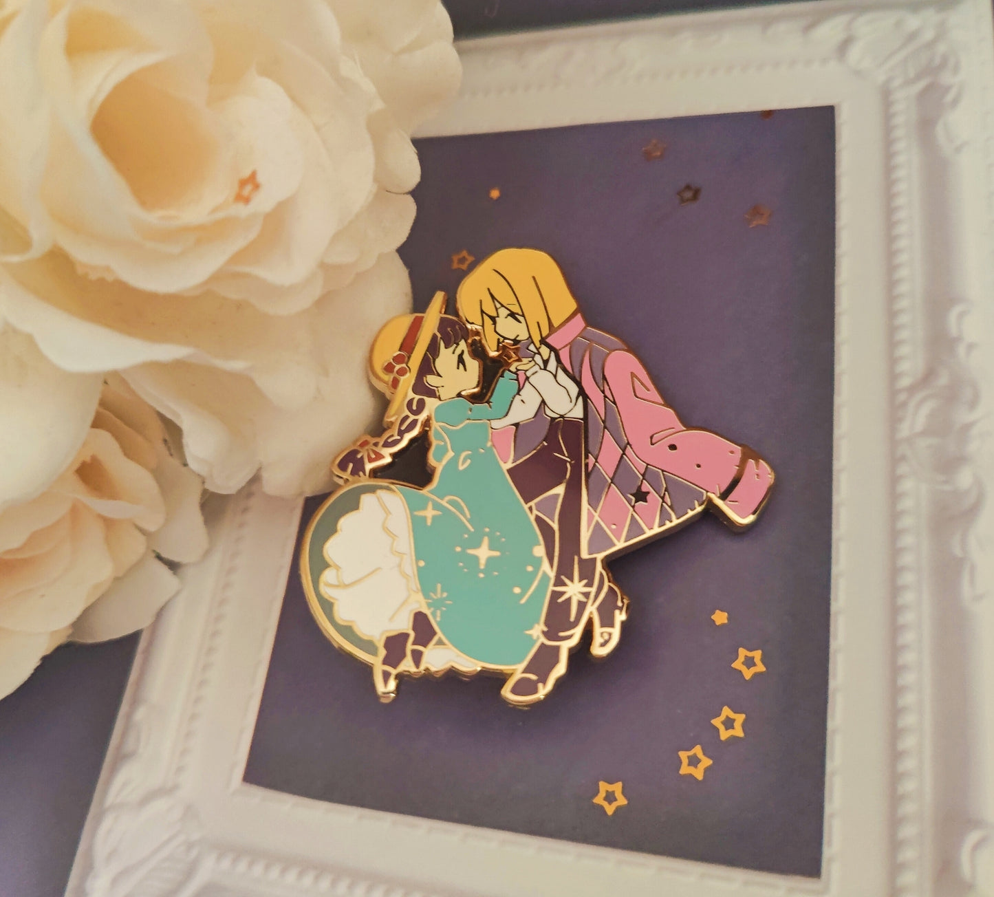 Howl & Sophie Enamel Pin