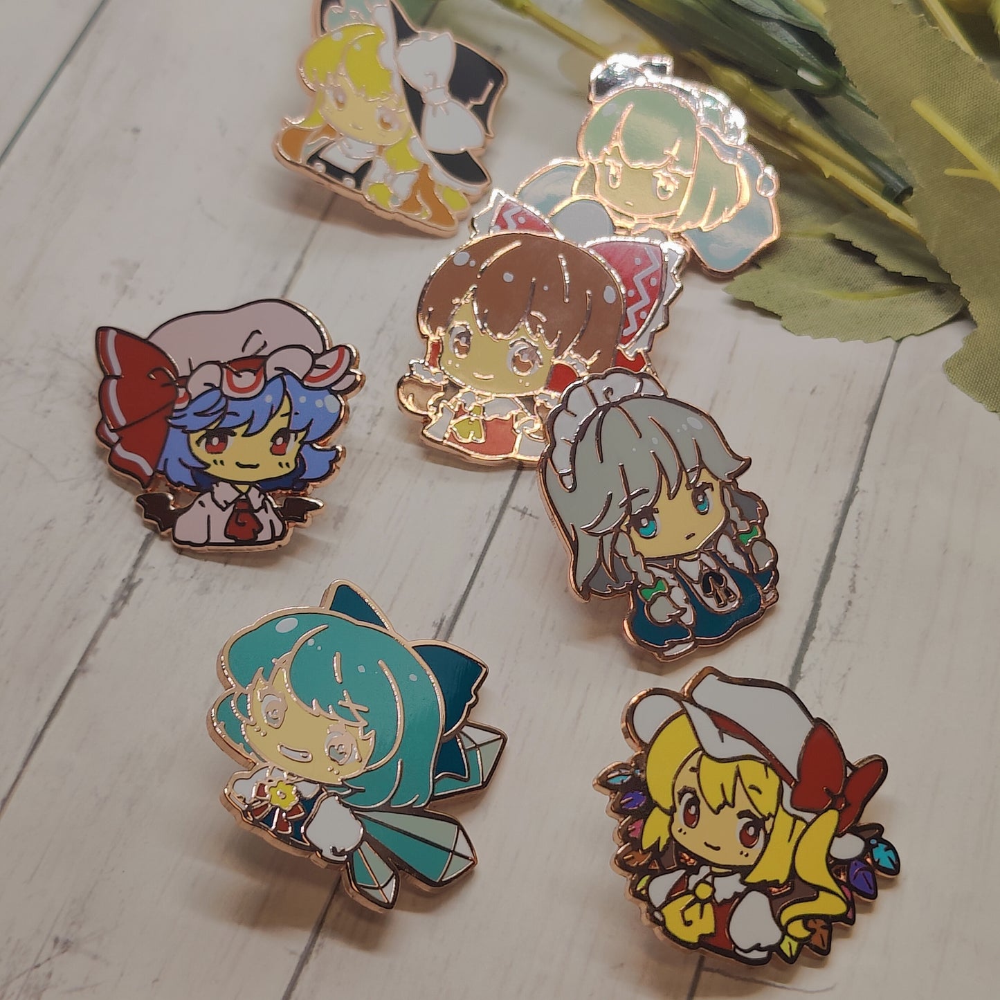 Touhou Pins
