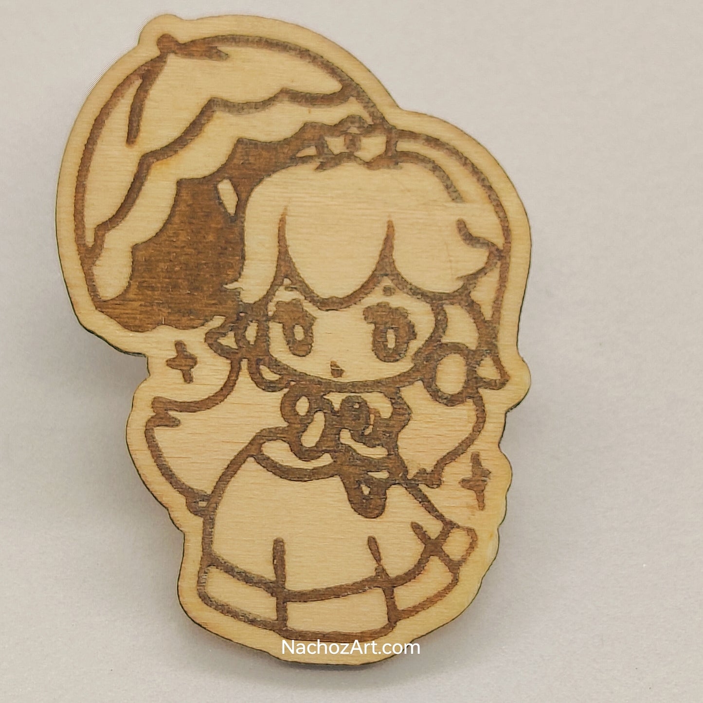 Mario Wooden Pin