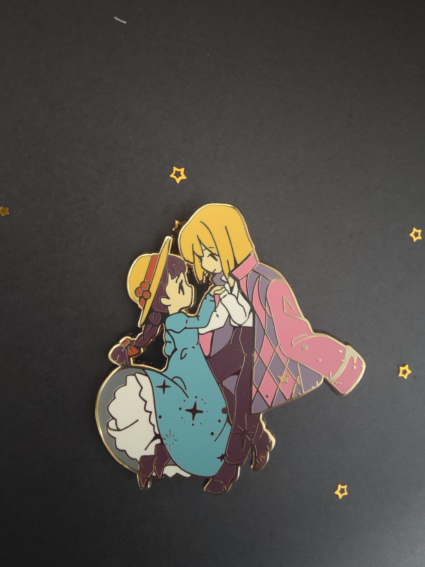 Howl & Sophie Enamel Pin