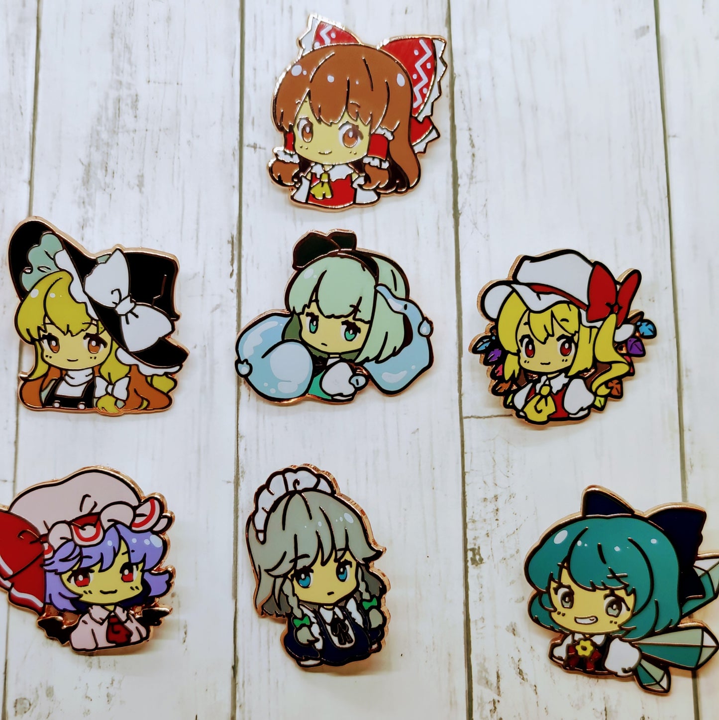 Touhou Pins