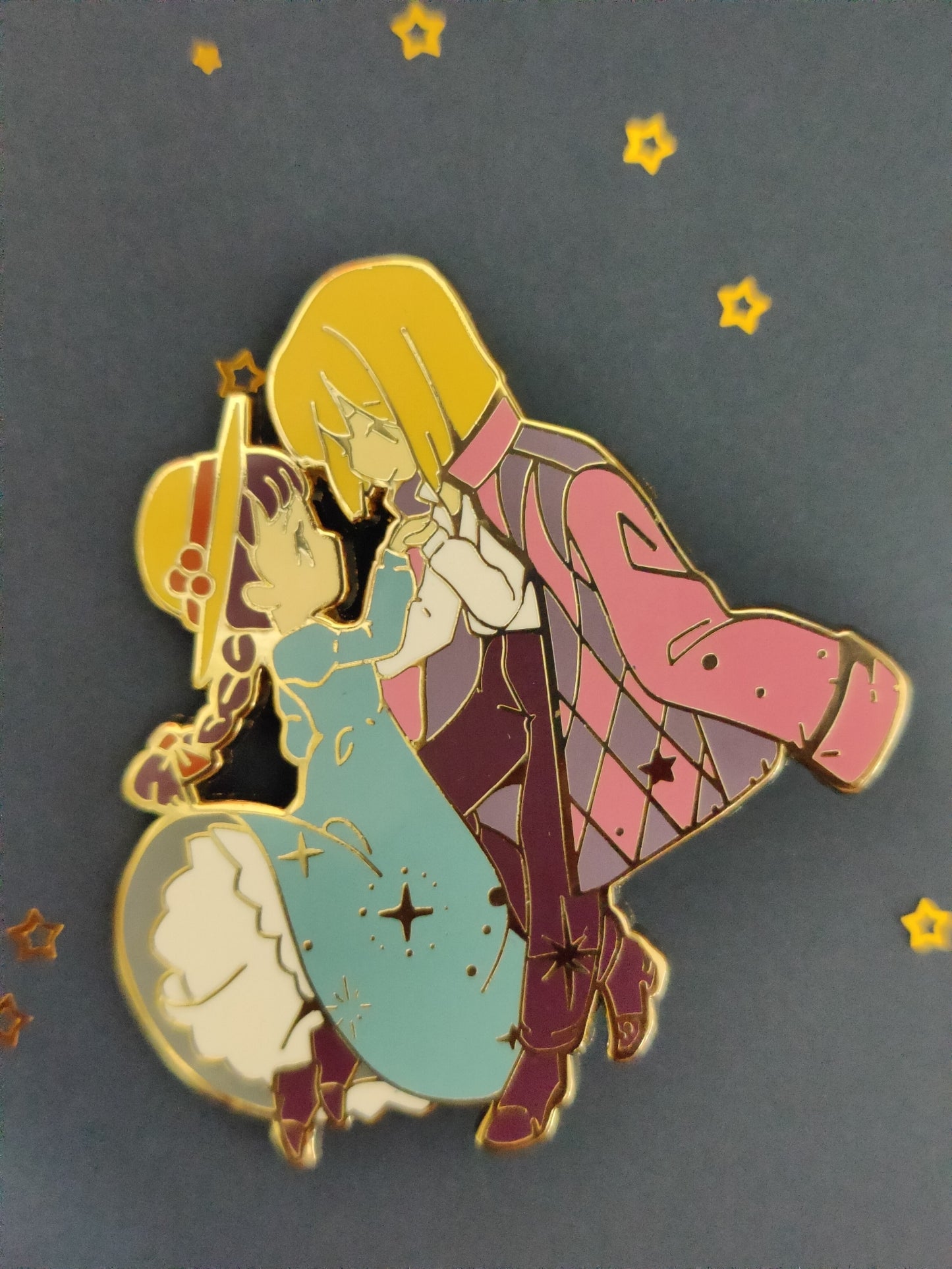 Howl & Sophie Enamel Pin