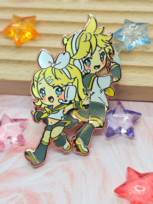 Vocaloid Rin/Len Enamel Pin
