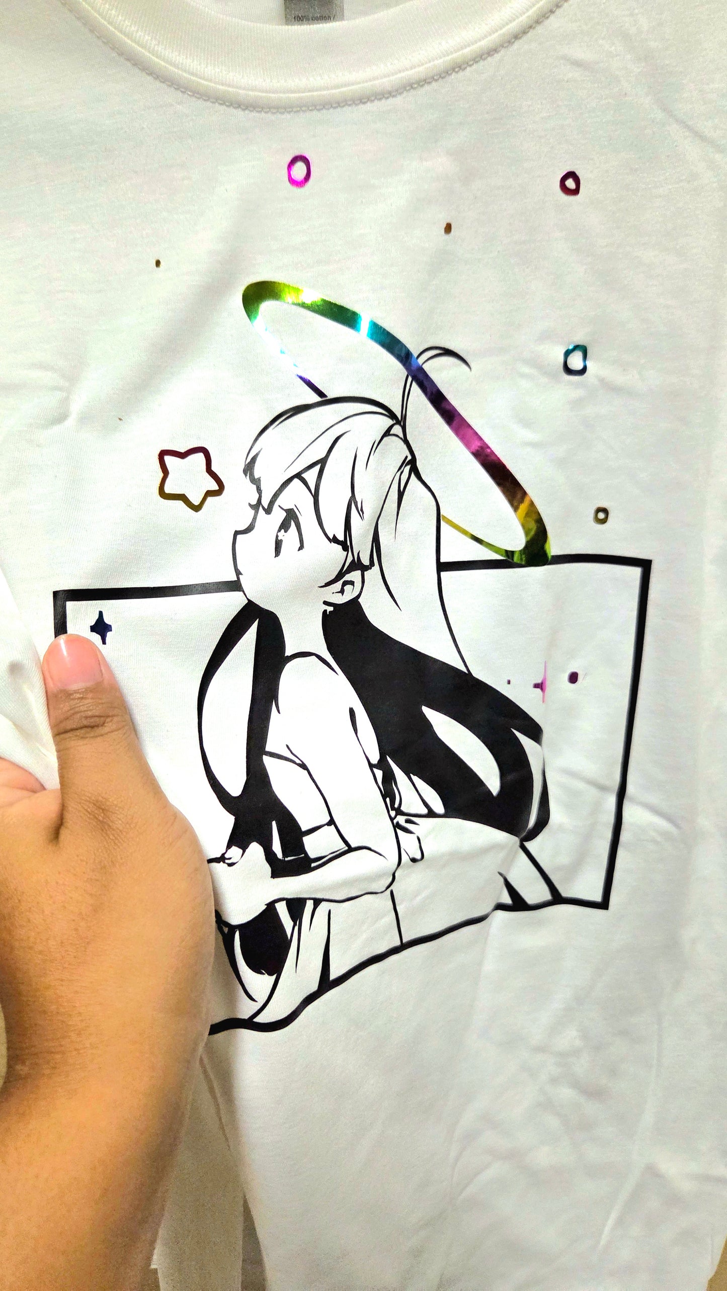 Halo Holographic T-Shirt