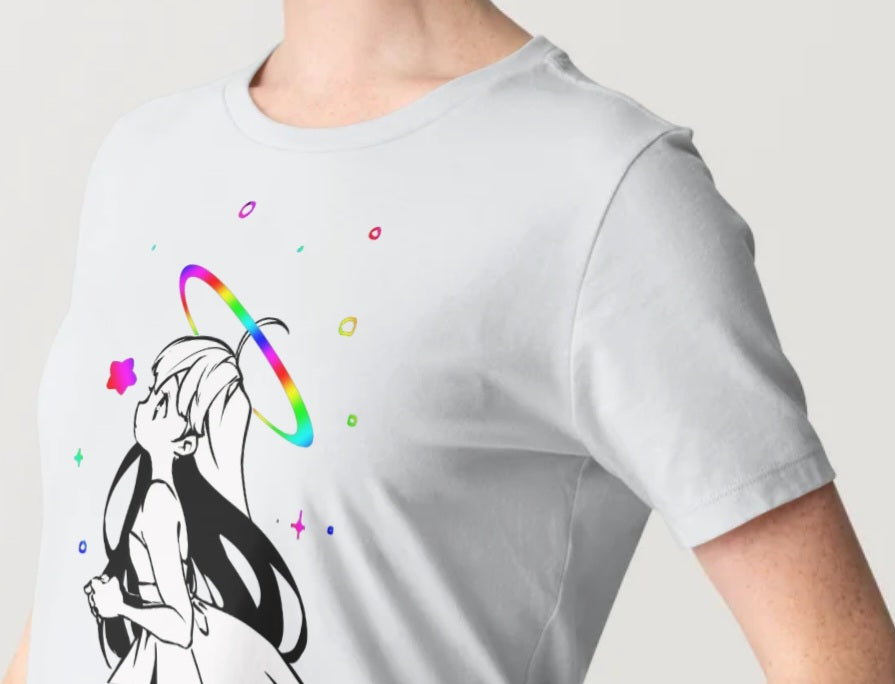 Halo Holographic T-Shirt