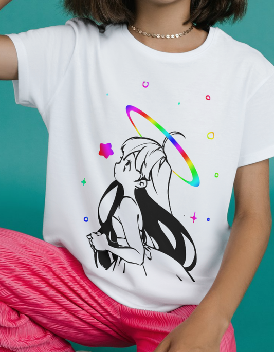 Halo Holographic T-Shirt
