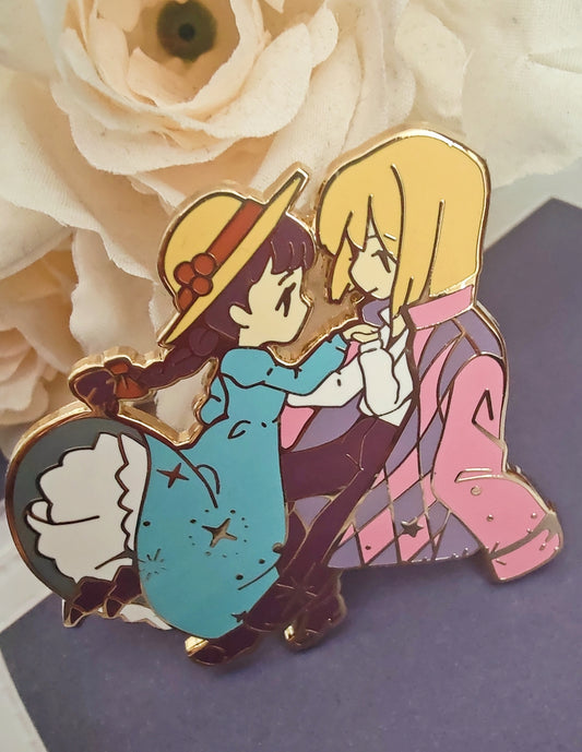 Howl & Sophie Enamel Pin