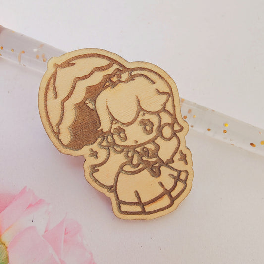 Mario Wooden Pin