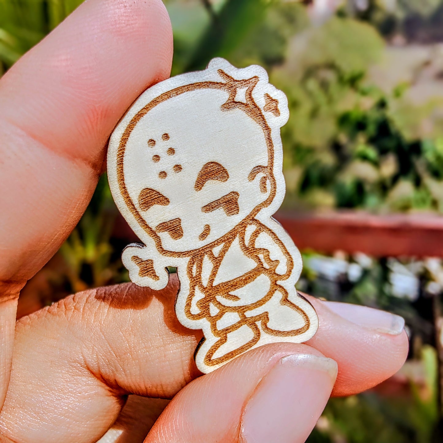 Goku Dragonball Wooden Pin