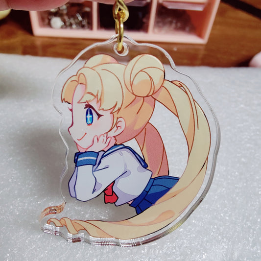 SailorMoon Usagi/Serinity Keychain